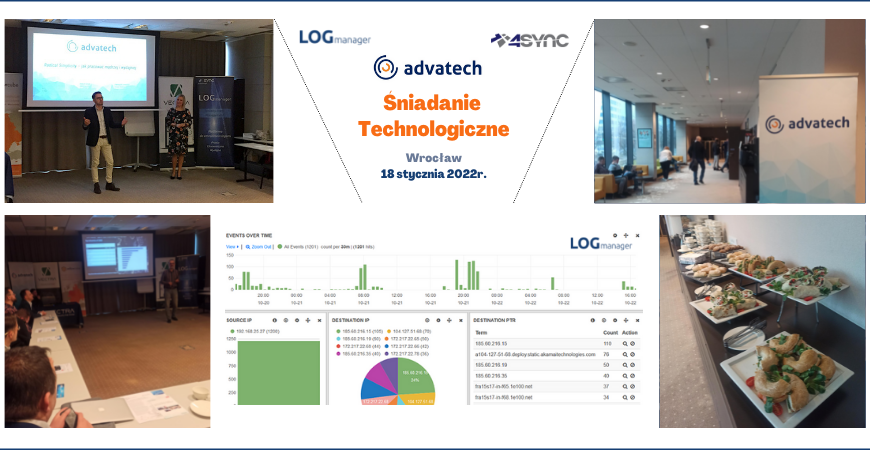 LOGmanager na Śniadaniu Technologicznym Advatech – Poziękowanie