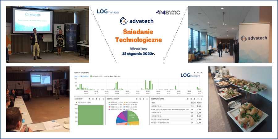 LOGmanager na Śniadaniu Technologicznym Advatech – Poziękowanie